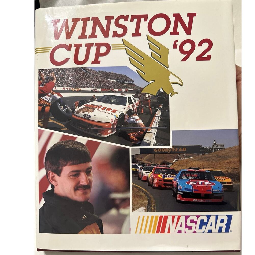 Winston Cup ‘92 Nascar national championship year book Copyright